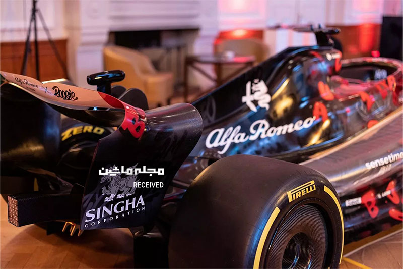 Alfa Romeo Formula One team new art car 2