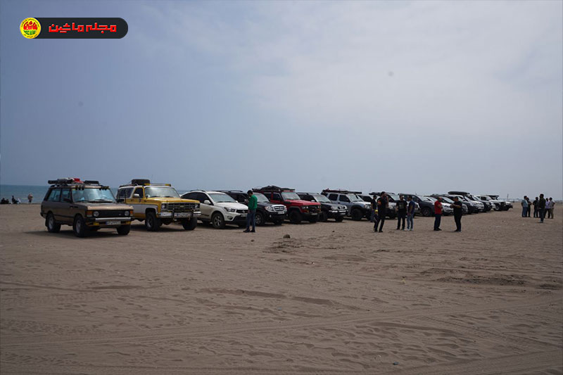 From the Caspian to the Persian Gulf tourist tour rally 1