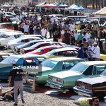 گردهمایی خودروهای کلاسیک در پیست آزادی