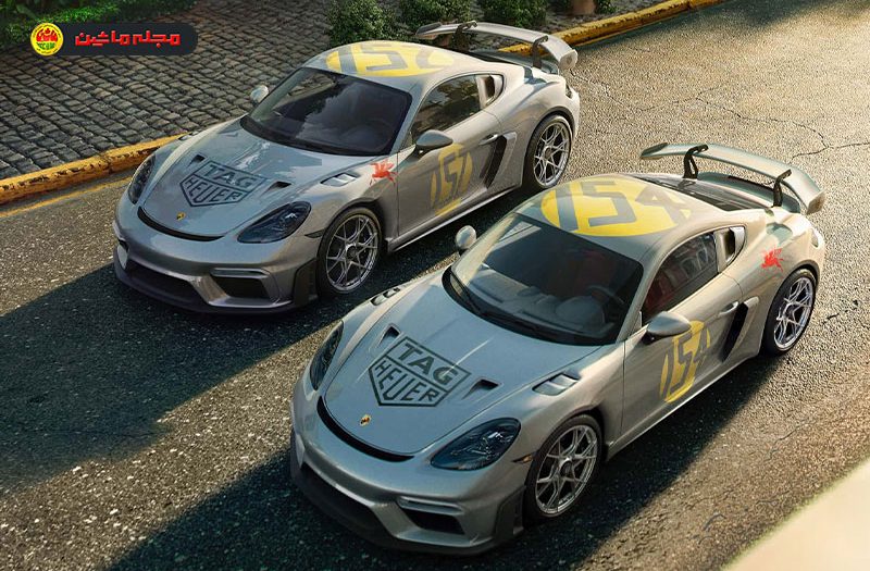 پورشه 718 کیمن GT4 RS TAG Heuer x