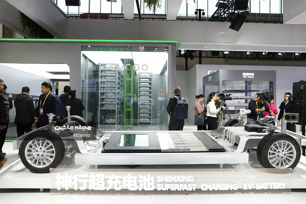 باتری شارژ سریع شنیکس در اولین نمایشگاه بین المللی زنجیره تامین چین