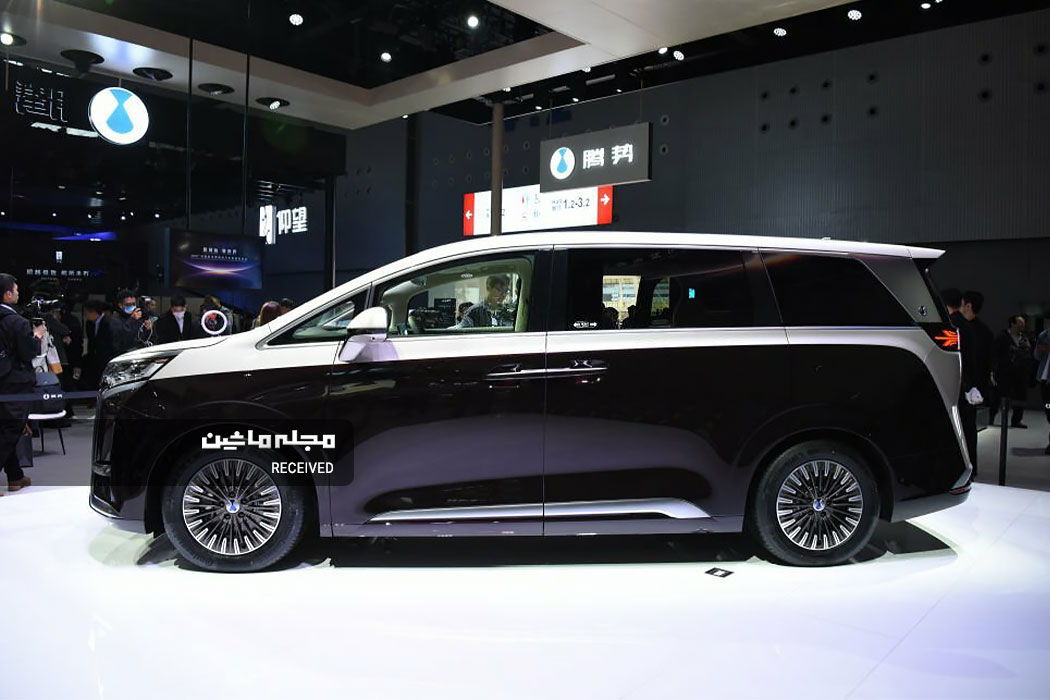 بی وای دی دنزا دی 9 در طی نمایشگاه خودرو گوانگژو 2023