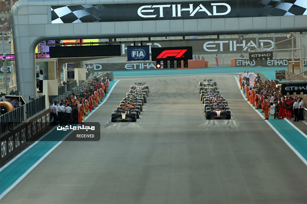 شروع مسابقه فرمول یک ابوظبی 2023