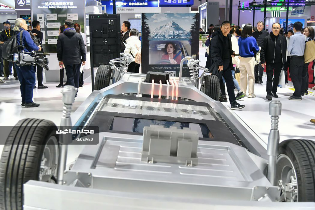 غرفه کاتل غول ناآشنای دنیای باتری‌های لیتیوم‌یونی در اولین نمایشگاه بین‌المللی زنجیره تامین چین در پکن