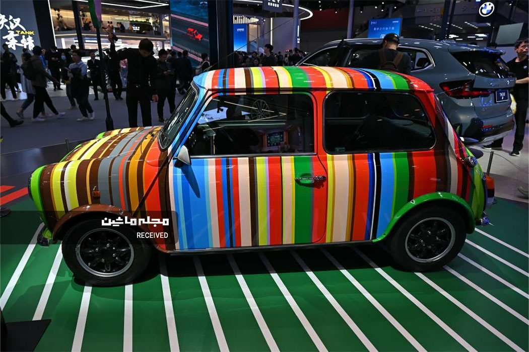 نمای جانبی مینی استریپ در نمایشگاه خودرو گوانگژو 2023