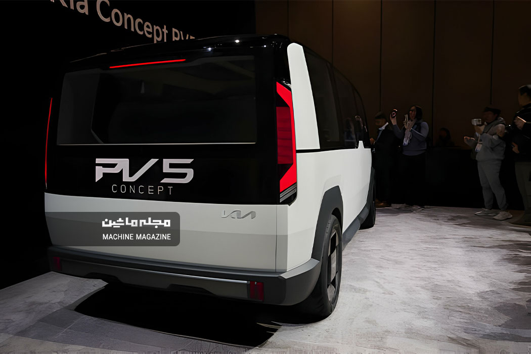 خودرو الکتریکی کیا پی وی 5 در نمایشگاه سی‌ایی‌اس لاس‌وگاس 2024