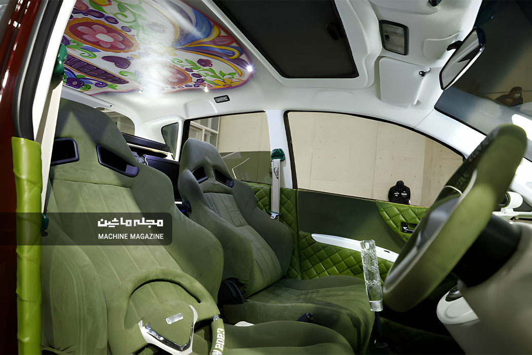 فضای داخلی شفارشی شده خودرو دایهاتسو در نمایشگاه خودرو توکیو 2024