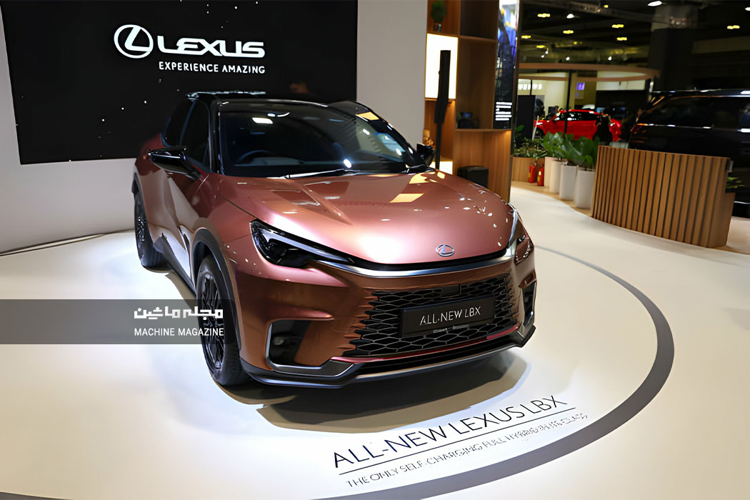 لکسس ال‌بی‌ایکس در نمایشگاه خودرو سنگاپور 2024