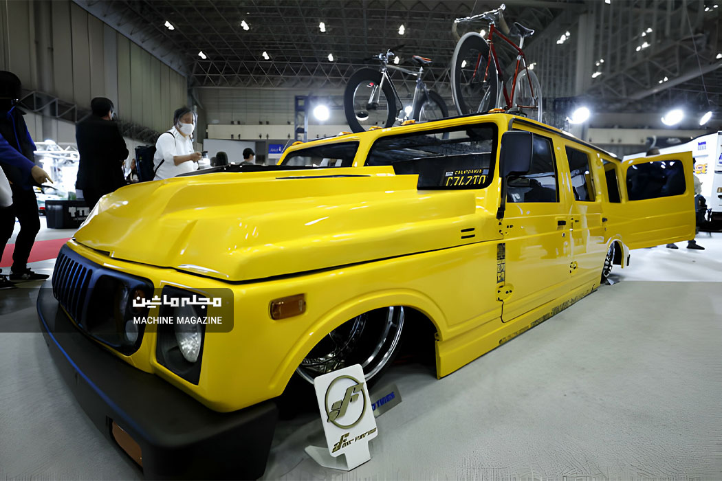 یک خودروی سفارشی سوزوکی موتور شرکت اسکودو در نمایشگاه خودرو توکیو 2024