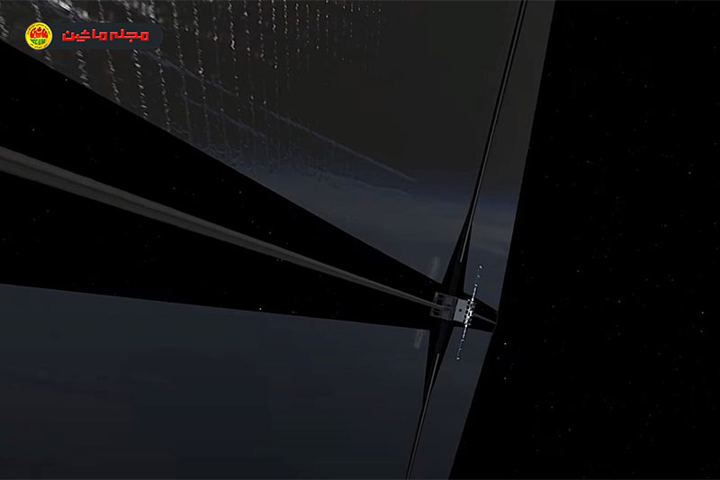 فضاپیمای جدید ناسا با بادبان خورشیدی
