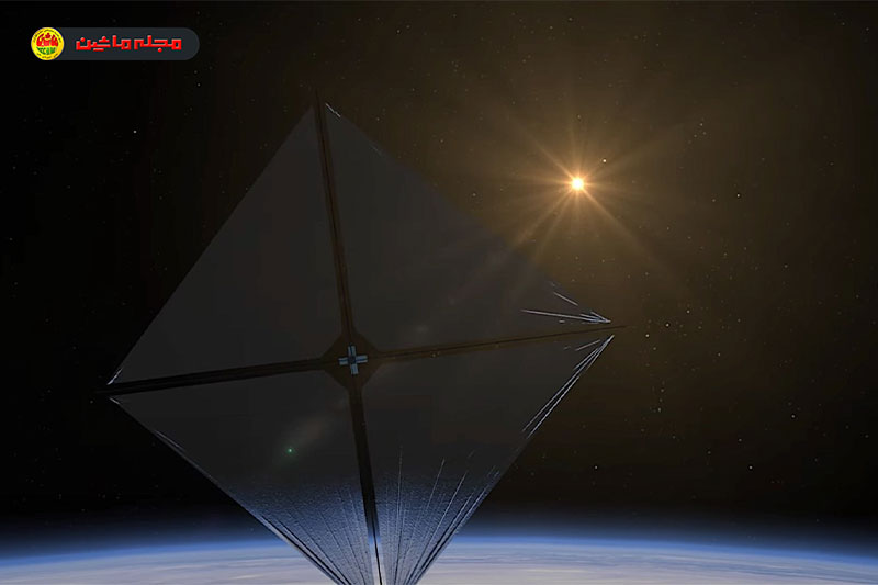 فضاپیمای جدید ناسا با بادبان خورشیدی