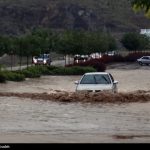 سیل مشهد در جان خودروها