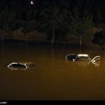 سیل مشهد در جان خودروها