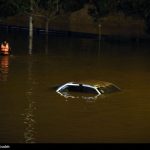 سیل مشهد در جان خودروها