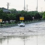 سیل مشهد در جان خودروها