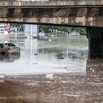 سیل مشهد در جان خودروها