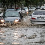 سیل مشهد در جان خودروها