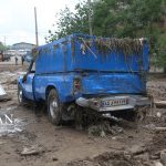 سیل مشهد در جان خودروها