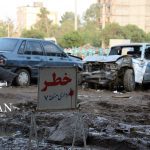 سیل مشهد در جان خودروها