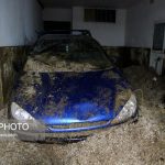 سیل مشهد در جان خودروها