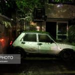 سیل مشهد در جان خودروها