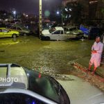 سیل مشهد در جان خودروها