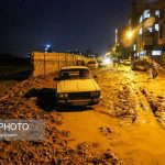 سیل مشهد در جان خودروها