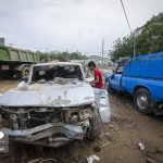 سیل مشهد در جان خودروها