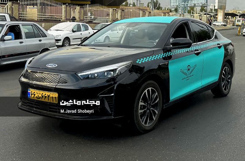 تاکسی برقی کرمان موتور