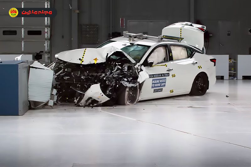 نیسان آلتیما 2025 در تست‌های تصادف IIHS مردود شد