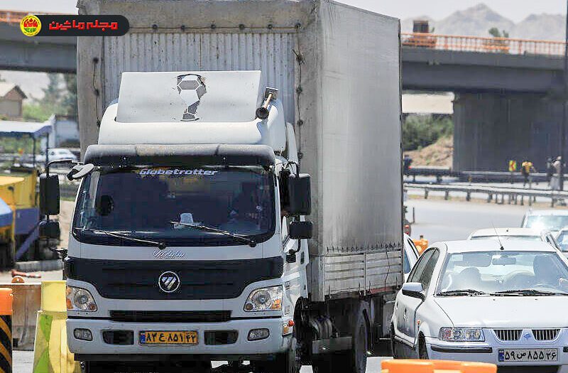 بار سنگین تخلفات رانندگان ناوگان حمل بار در تهران