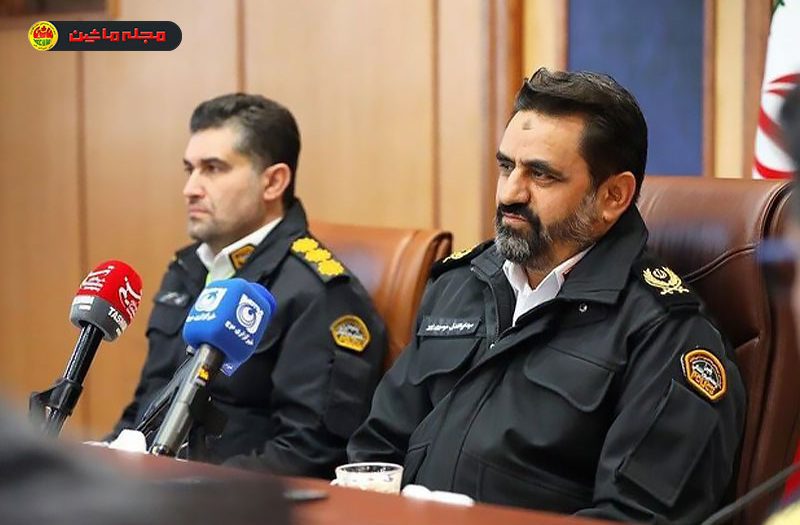 سردار سید ابوالفضل موسوی‌پور، رئیس پلیس راهور تهران بزرگ