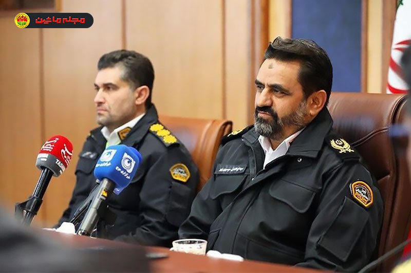سردار سید ابوالفضل موسوی‌پور، رئیس پلیس راهور تهران بزرگ