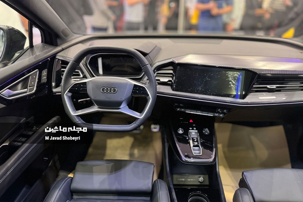 بررسی آئودی Q4 ای‌ترون ۵۰ کواترو بلک ادیشن ۲۰۲۵: برقی لوکس نادین خودرو
