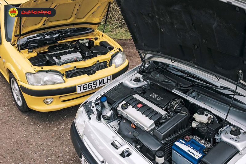 نوستالژی دهه 90: پژو 106 GTI در برابر سیتروئن ساکسو VTS نوستالژی دهه 90: پژو 106 GTI در برابر سیتروئن ساکسو VTS