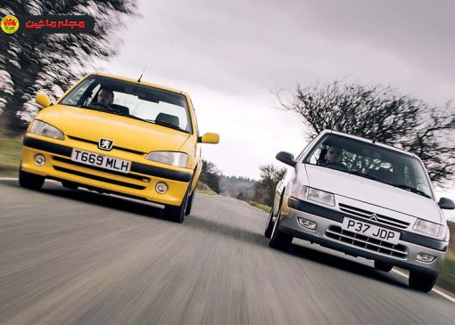 پژو 106 GTI در برابر سیتروئن ساکسو VTS