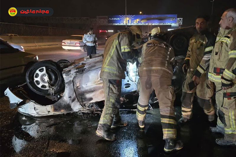 ۴۸ درصد تصادفات مرگبار شبانه تهران در ۴ بزرگراه رخ می‌دهد