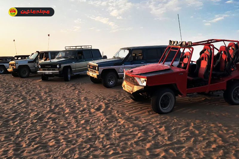 آغاز طرح ماهانه کویرگردی با خودروهای باگی در آران و بیدگل