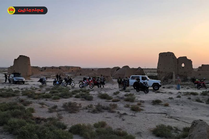 تور گردشگری موتورسواران ماجراجو در دامغان برگزار شد