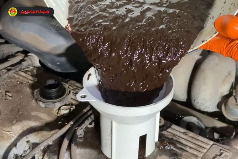جایگزین کردن روغن موتور با وجمایت