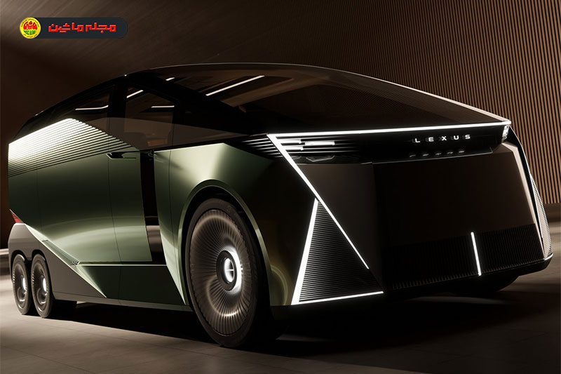 معرفی لکسوس LS مدل 2025: آینده سدانهای لوکس لکسوس LS مدل 2025