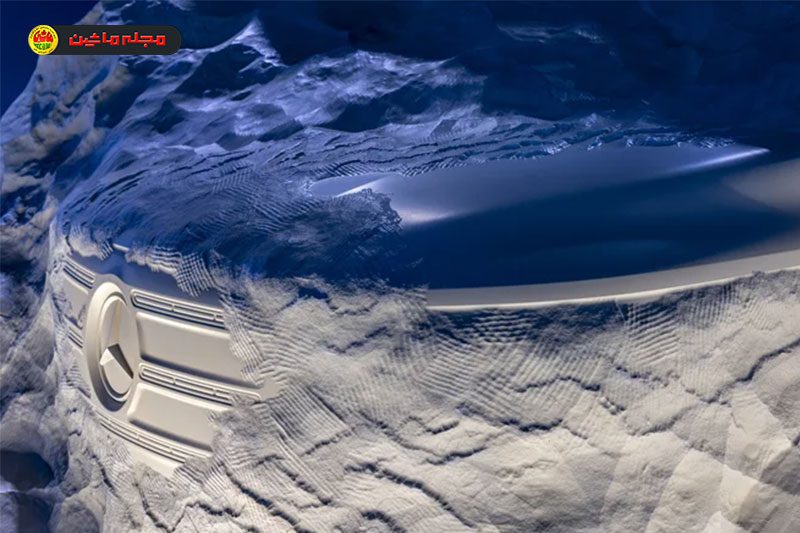 رونمایی مرسدس بنز از مجسمه «THE BOuLDER»