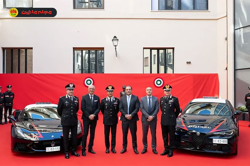 جدیدترین ابرخودروهای ایتالیایی در خدمت قانون