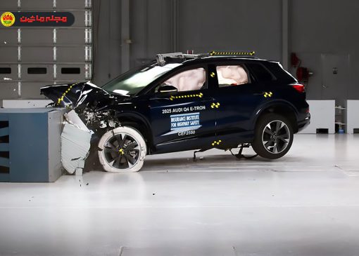 عملکرد ضعیف آئودی Q4 e-tron در تست تصادف مؤسسه IIHS