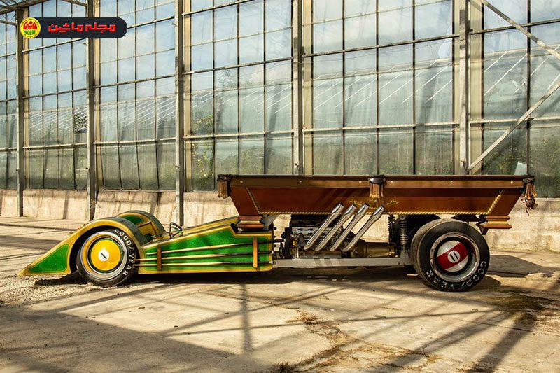 هات‌راد عجیب با میز بیلیارد و موتور همی