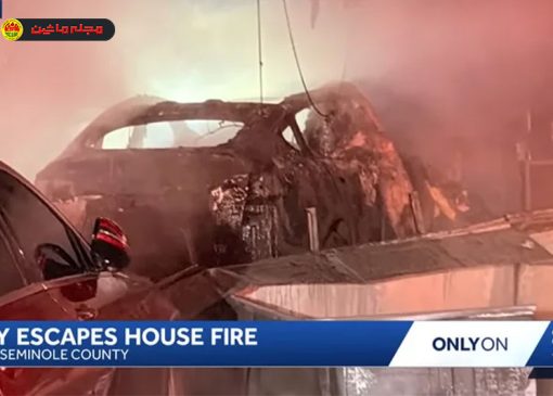 آتش‌سوزی شارژر تسلا