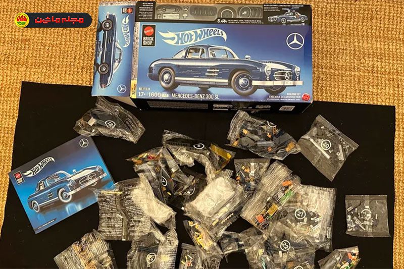 تجربه ساخت ماکت مرسدس 300 SL با ۱۶۰۰ قطعه تجربه ساخت ماکت مرسدس 300 SL با ۱۶۰۰ قطعه
