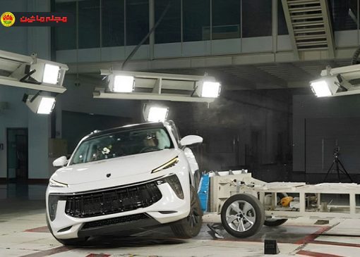 تست تصادف خودروهای داخلی در ایران