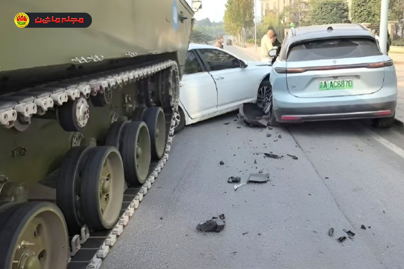 نجات سرنشینان نیو EC6 در تصادف شدید شانگهای نجات سرنشینان نیو EC6 در تصادف شدید شانگهای