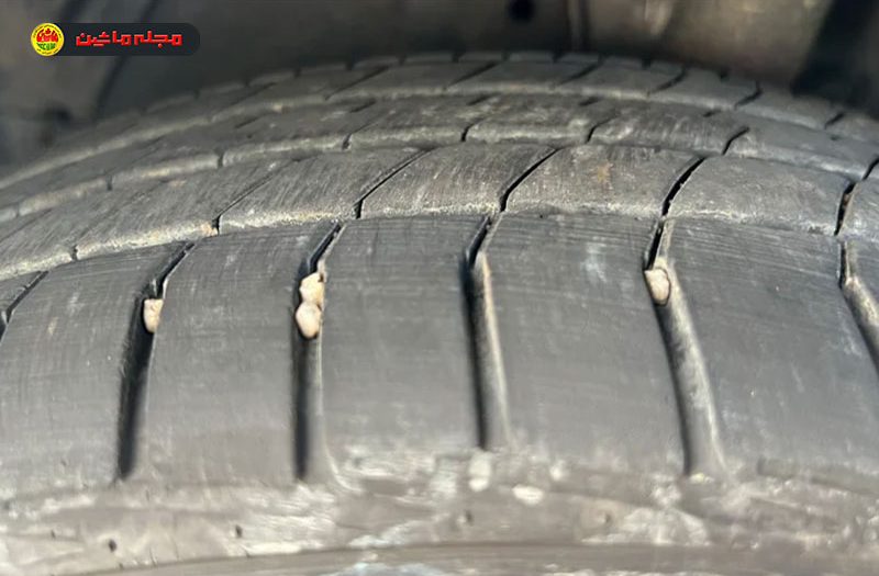 با ساییده شدن آج لاستیک چه اتفاقی می‌افتد؟